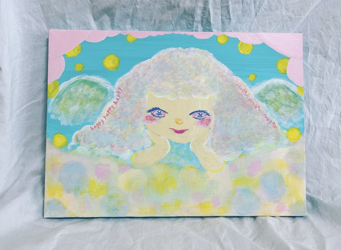 【原画】 happy happyちゃん
