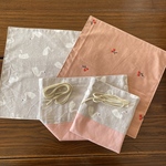 専用☆スワンとさくらんぼの弁当袋セット