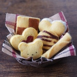 かご付き♡フェルトクッキー6個セット