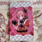 ♡ストロベリーガールオリジナルイラストカード♡