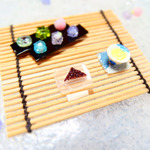 【再販】初夏の和菓子　あじさい、楓、水無月、冷茶etc…