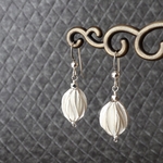 silver925 カレンシルバー プリーツ ピアス *Karen Silver
