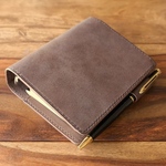  【K様オーダー品】　Micro5 システム手帳 Brown【Square】