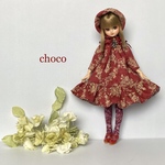リカちゃん服　ブライス服　時にはアンティークドール気分で🌹