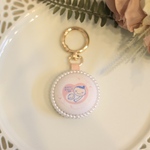 【お腹に赤ちゃんがいます♡】マタニティマーク♡シンプルキーホルダー♡お守り♡フローティングフローラ♡