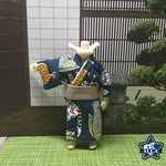 【お試し価格】ねんどーる用／男の子用・着物【北欧柄】