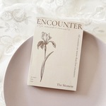 海外flower memo 80枚入りーolive