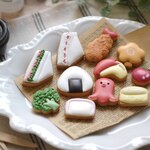 Tibiお弁当のクッキー型８個セット　【お弁当】シリーズ　クッキー型　