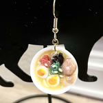 ミニチュア ⭐︎濃厚とんこつラーメンの片方ピアス or チャーム