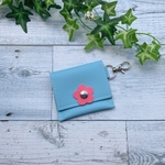 ミニ ポーチ  ◆ コインケース  アクセサリーケース ◆ フェイクレザー / 合皮 ◆ 