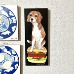G様【ご購入用】専用ページ② ビーグル犬の壁掛けイラスト 原画 アート 絵画