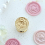 再販！シーリングスタンプ  ミニ「 薔薇　バラ」 ばら  1.5㌢  シーリングスタンプヘッド  ワックス