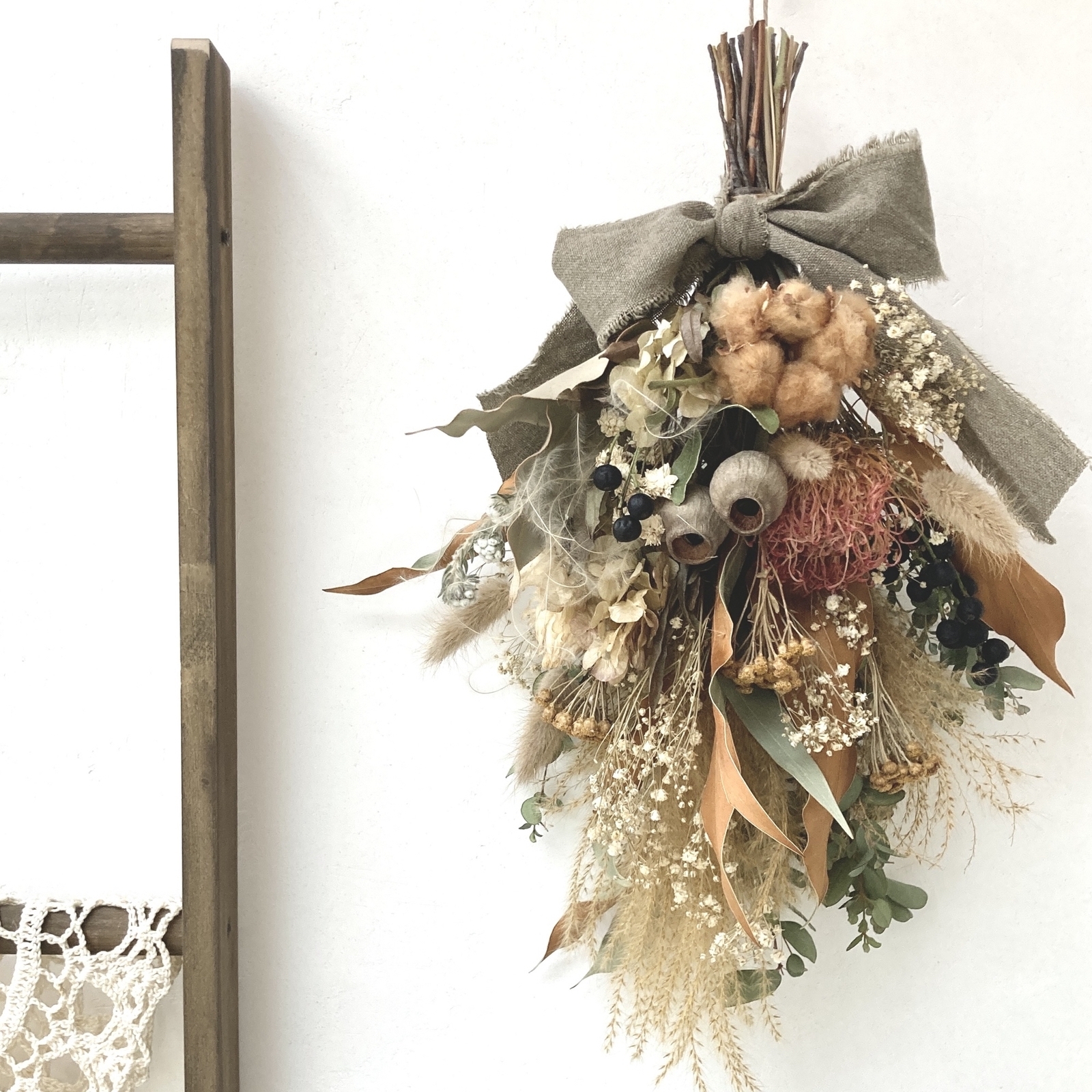 ꕤ感謝祭 ꕤ︎︎ドライフラワーꕤ︎︎ガーベラ スワッグ&おまけ アンティーク 2e4c69e74e136ef21fb4cb677ccbed