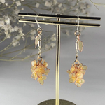 [ﾃﾞｨｯﾌﾟﾌﾗﾜｰ]揺れる菜の花ピアス/イヤリング