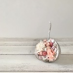 「しあわせの実」ウォッシュホワイトのブッダナッツ / ちいさなピンク