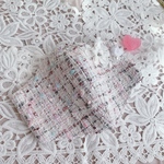 🍀🌸ツイード刺繍生地マスク　🌸あたたかマスク🌸裏地　シャダンブリスター