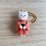 きもの猫のチャーム