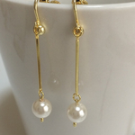 ゆらゆらパールのイヤリング