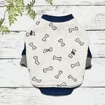 ほねほねおもちゃ×チェックのセットイントレーナー犬服 