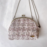 【限定】tweed pochette A/イギリスツイードのポシェット
