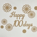 100日祝い　お食い初め　祝百日　ペーパーファン　レターバナー　ハーフバースデー　誕生日　百日祝い　記念日　熨斗アート　おねんねアート　寝相アート　おうちフォト　お昼寝アート　飾り　
