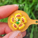 【受注製作】ミニチュア たぬきちぎりパン