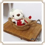 いちご摘みダックス・クリーム(小)  ケーキ