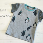90サイズ★涼しげ！ペンギンTシャツ