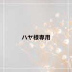 ハヤ様専用