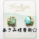 あさみ様専用☆樹脂ポストピアス