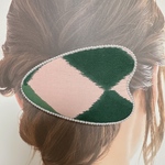 ハート型ヘアクリップ