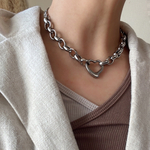 人気商品♡open heart charm  necklace #3