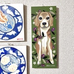 G様【ご購入用】専用ページ③ ビーグル犬の壁掛けイラスト 原画 アート 絵画