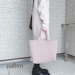 palhm さんのヌビの通勤サブバッグ（アーモンドグレー）