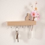 猫の種類が増えました　ピン固定式　猫とカギ掛けと一輪挿し -大-　■□基本送料無料□■