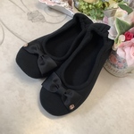 ❤️カメリア❤️リボンシューズ❤️携帯スリッパ❤️ママ必需品❤️70A A