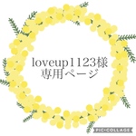 loveup1123様専用ページ