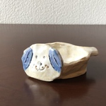 犬の豆皿