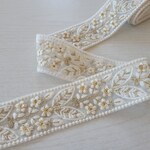 〖50cm〗インド刺繍リボン <商品No.482> 