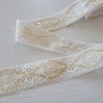 〖50cm〗インド刺繍リボン <商品No.484> 