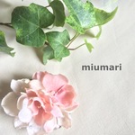 お花ブローチ（ピンク）