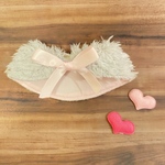 うさぎ♡もこもこケープ☆グレー