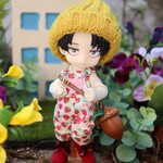 ●本物どんぐりのチャーム●うさぎ！オビツ11サイズ