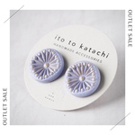 【SALE】カルミアのイヤリング ••アイスブルー••