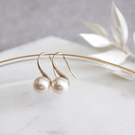 ◼︎シルバー有り◼︎一粒のクリスタルパール＊ピアス