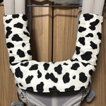よだれカバー と　首回りカバー  セット　抱っこ紐 エルゴ  オムニ360 オムニ　ブリーズ　アダプト  オリジナル　牛柄　デニム調無地