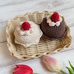 カップケーキ🧁あみぐるみ