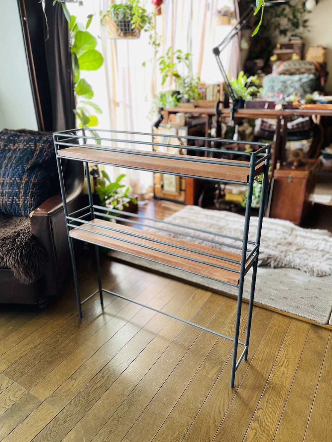 ラック 棚 アイアン家具 ハンドメイド オーダーメイド 男前家具