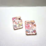 いびつキューブピアス▼ミニ△
