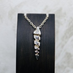 特別価格15,000円→12,000円《一点物作品》スパイラルペンダント シルバーアクセサリー カオティックブレイン
